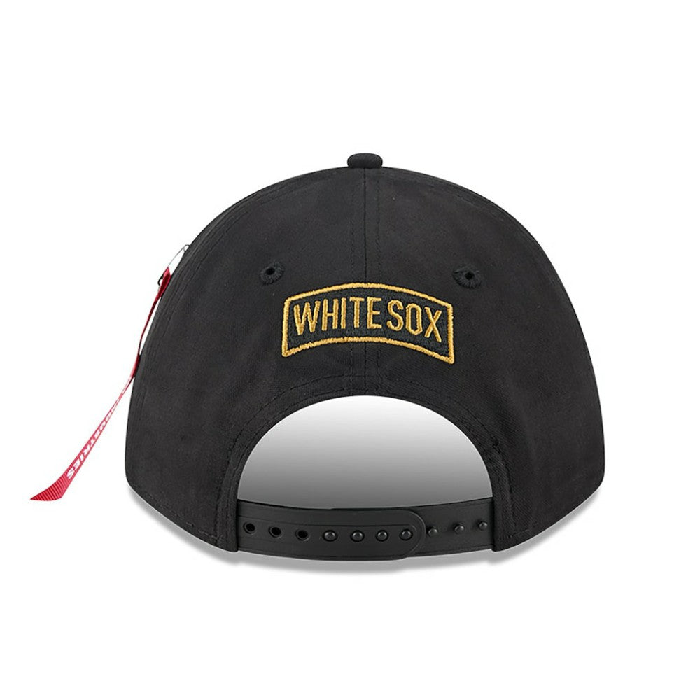 Chicago White Sox New Era x Alpha Industries A-Frame 9FORTY Adjustable Hat Clearance