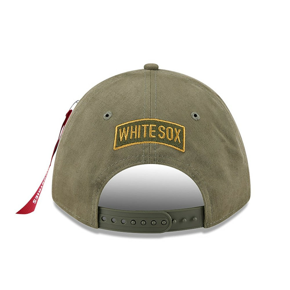 Chicago White Sox New Era x Alpha Industries A-Frame 9FORTY Adjustable Hat On Sale