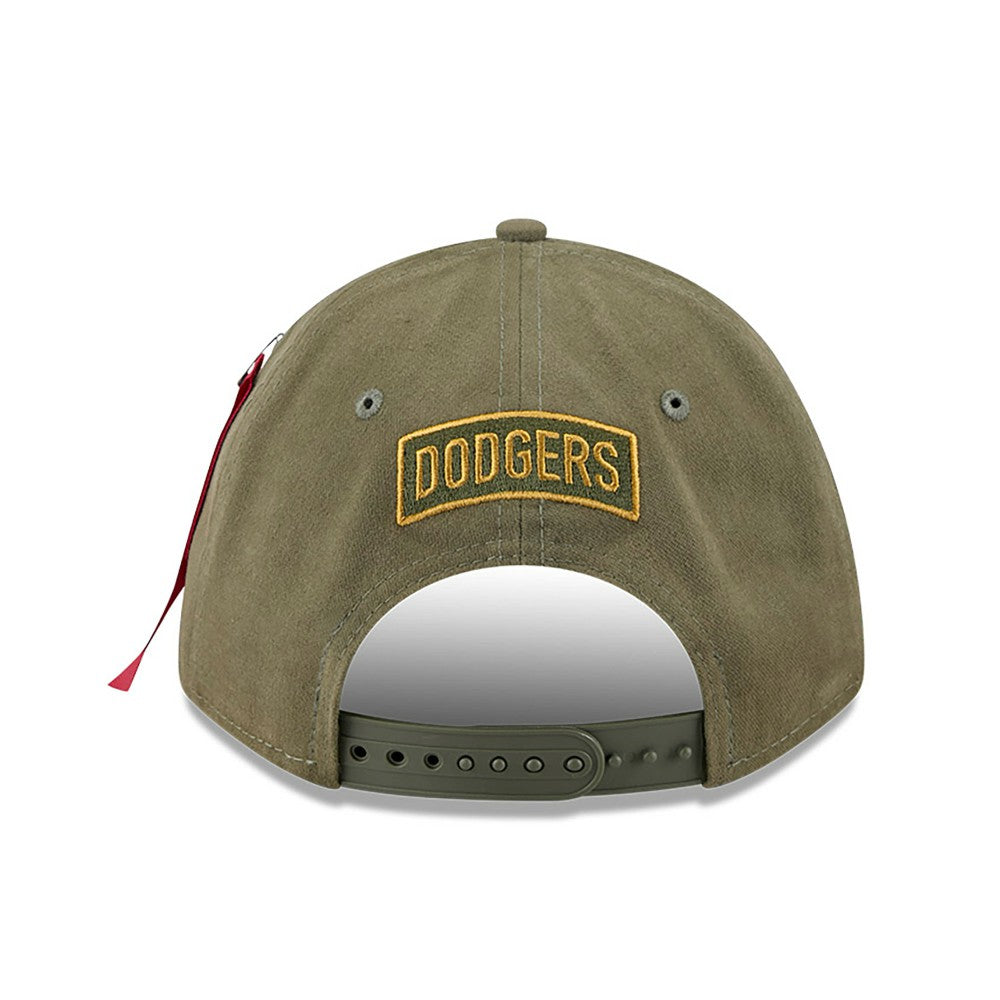 Los Angeles Dodgers New Era x Alpha Industries A-Frame 9FORTY Adjustable Hat Sale