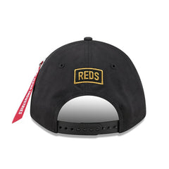 Cincinnati Reds New Era x Alpha Industries A-Frame 9FORTY Adjustable Hat Sale