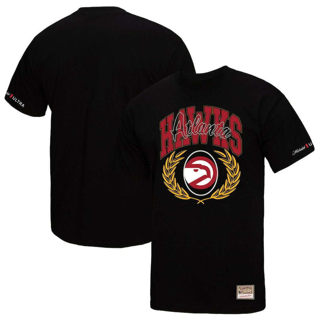 Mitchell & Ness - Atlanta Hawks NBA x Michelob Ultra Rewind II T-Shirt - Black