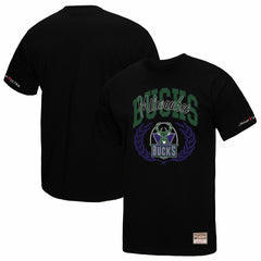 Mitchell & Ness - Milwaukee Bucks NBA x Michelob Ultra Rewind II T-Shirt - Black
