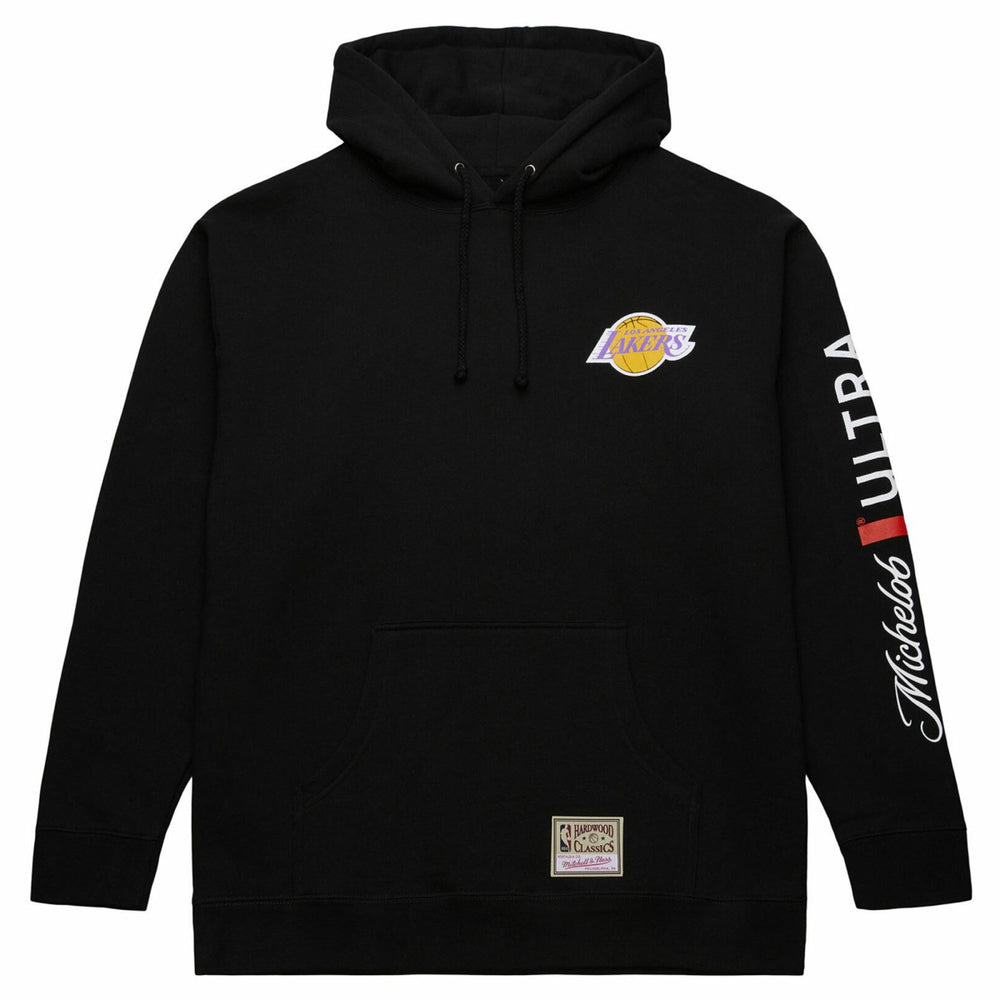Mitchell & Ness - Los Angeles Lakers NBA x Michelob Ultra Swish & Sip Pullover Hoodie - Black