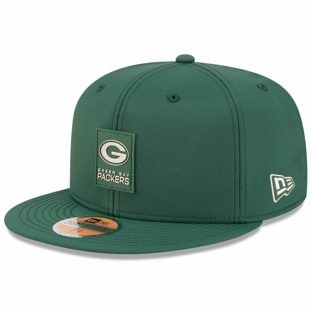 Green Bay Packers New Era 2025 Sideline 59FIFTY Fitted Hat Green - NFL