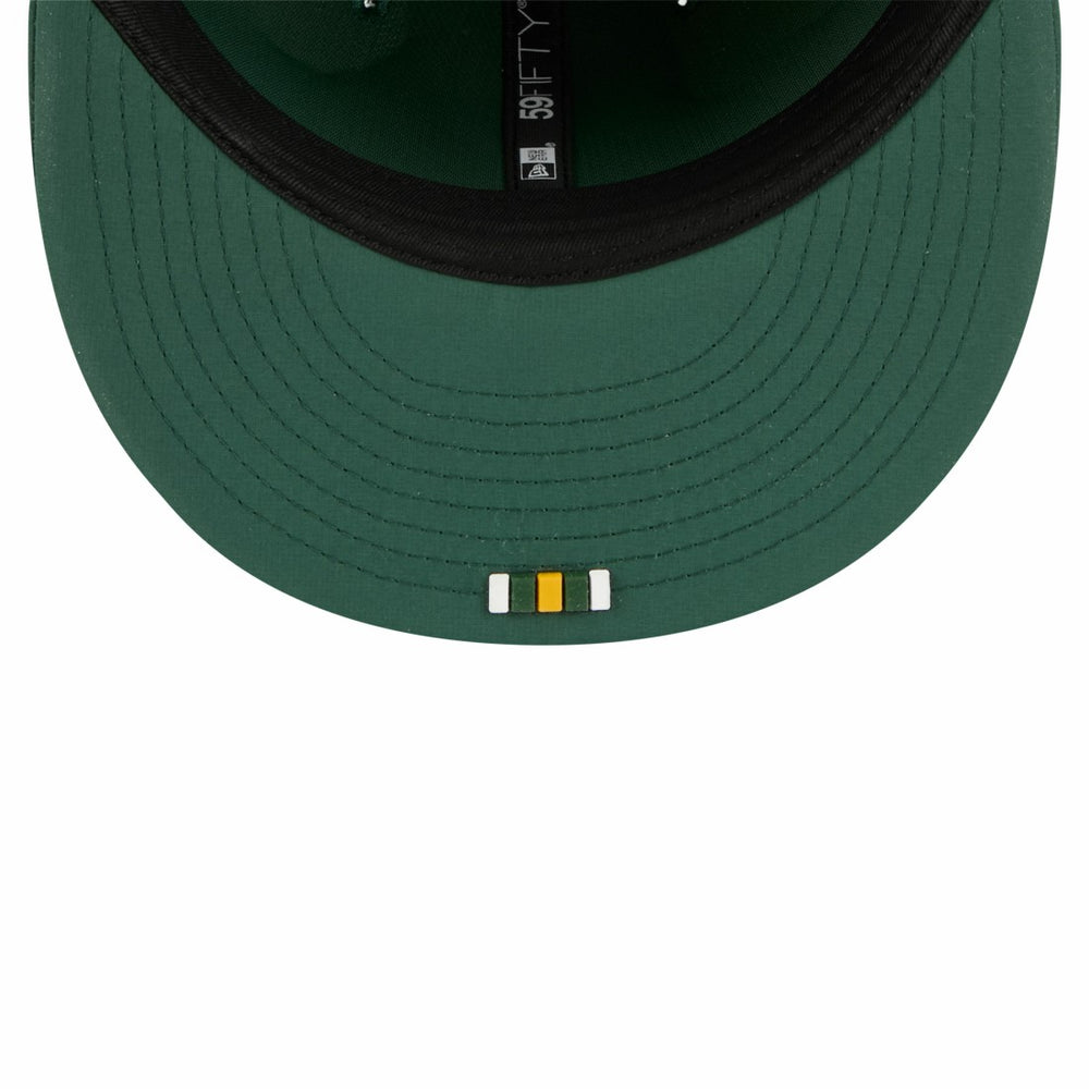 Green Bay Packers New Era 2025 Sideline 59FIFTY Fitted Hat Green - NFL