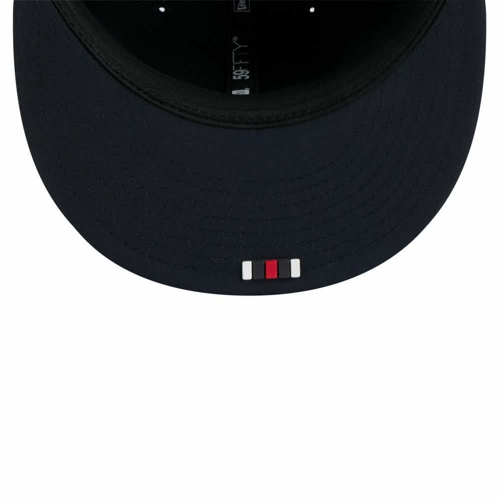 Houston Texans New Era 2025 Sideline H-Town 59FIFTY Fitted Hat Navy - NFL