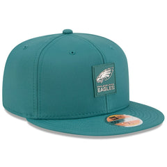 Philadelphia Eagles New Era 2025 Sideline 59FIFTY Fitted Hat Midnight Green - NFL