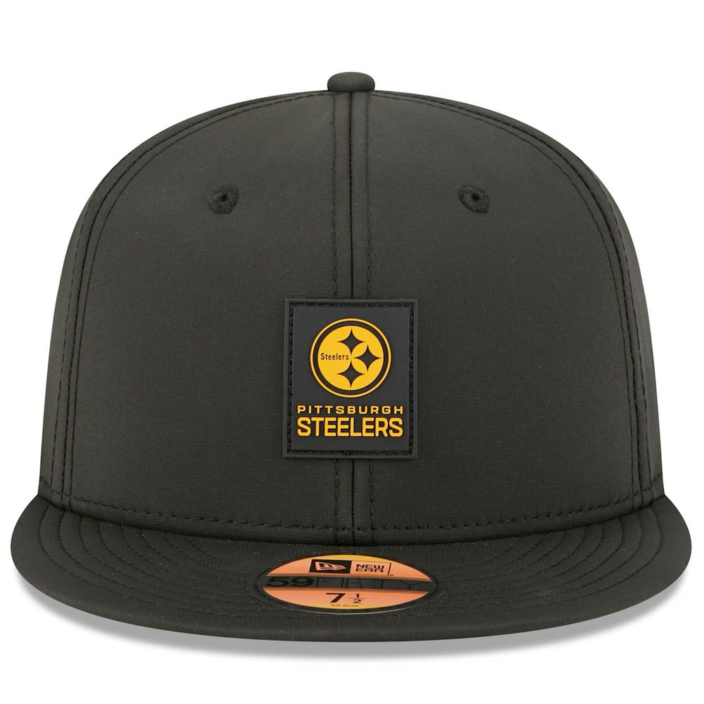 Pittsburgh Steelers New Era 2025 Sideline 59FIFTY Fitted Hat Black - NFL