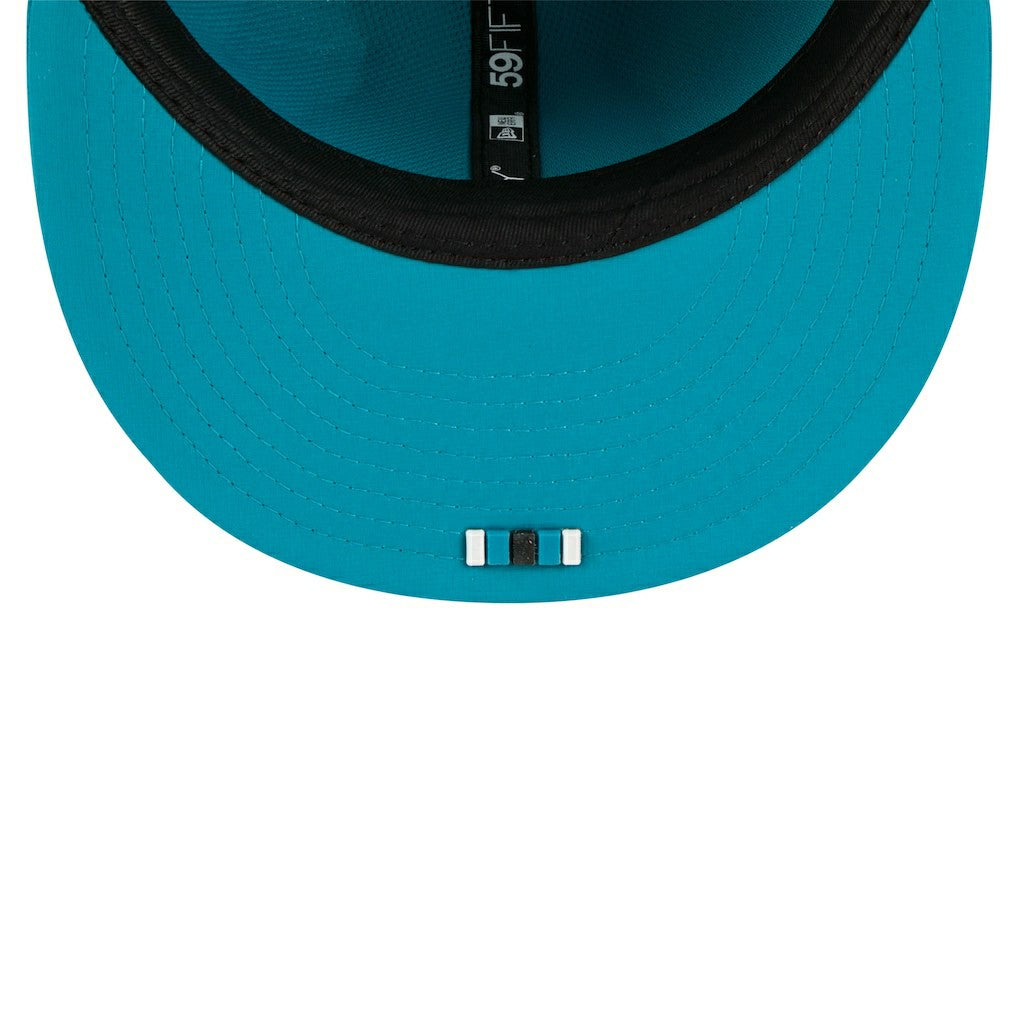 Jacksonville Jaguars New Era 2025 Sideline 59FIFTY Fitted Hat Teal - NFL
