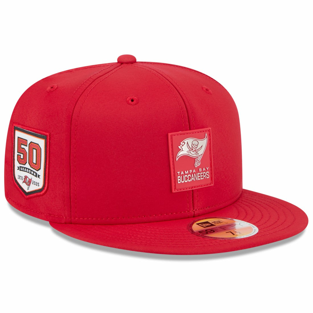 Tampa Bay Buccaneers New Era 2025 Sideline 59FIFTY Fitted Hat Red - NFL