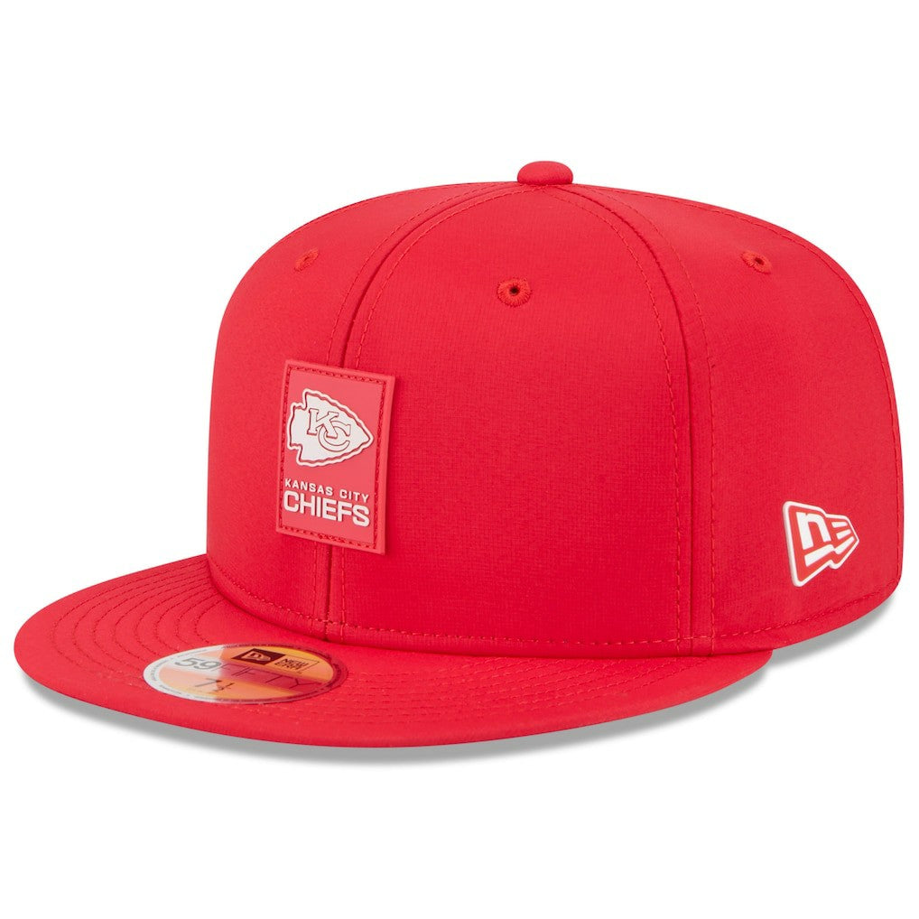 Kansas City Chiefs New Era 2025 Sideline 59FIFTY Fitted Hat Red - NFL