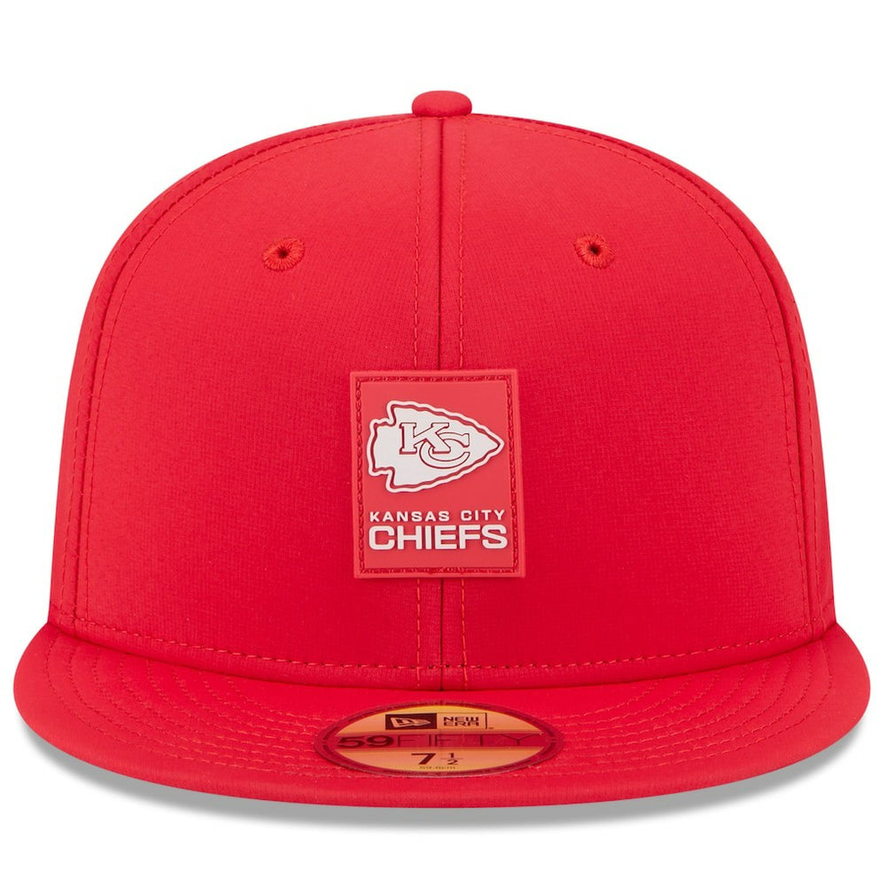 Kansas City Chiefs New Era 2025 Sideline 59FIFTY Fitted Hat Red - NFL