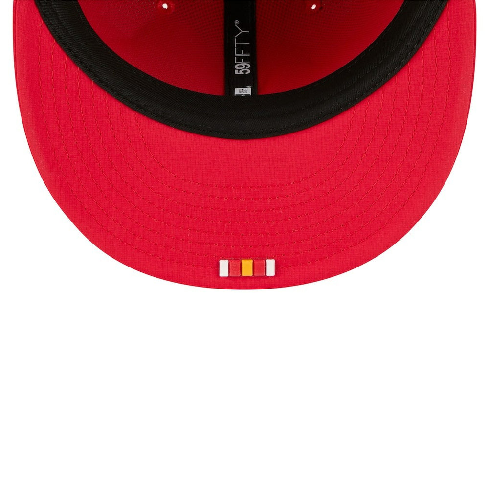 Kansas City Chiefs New Era 2025 Sideline 59FIFTY Fitted Hat Red - NFL