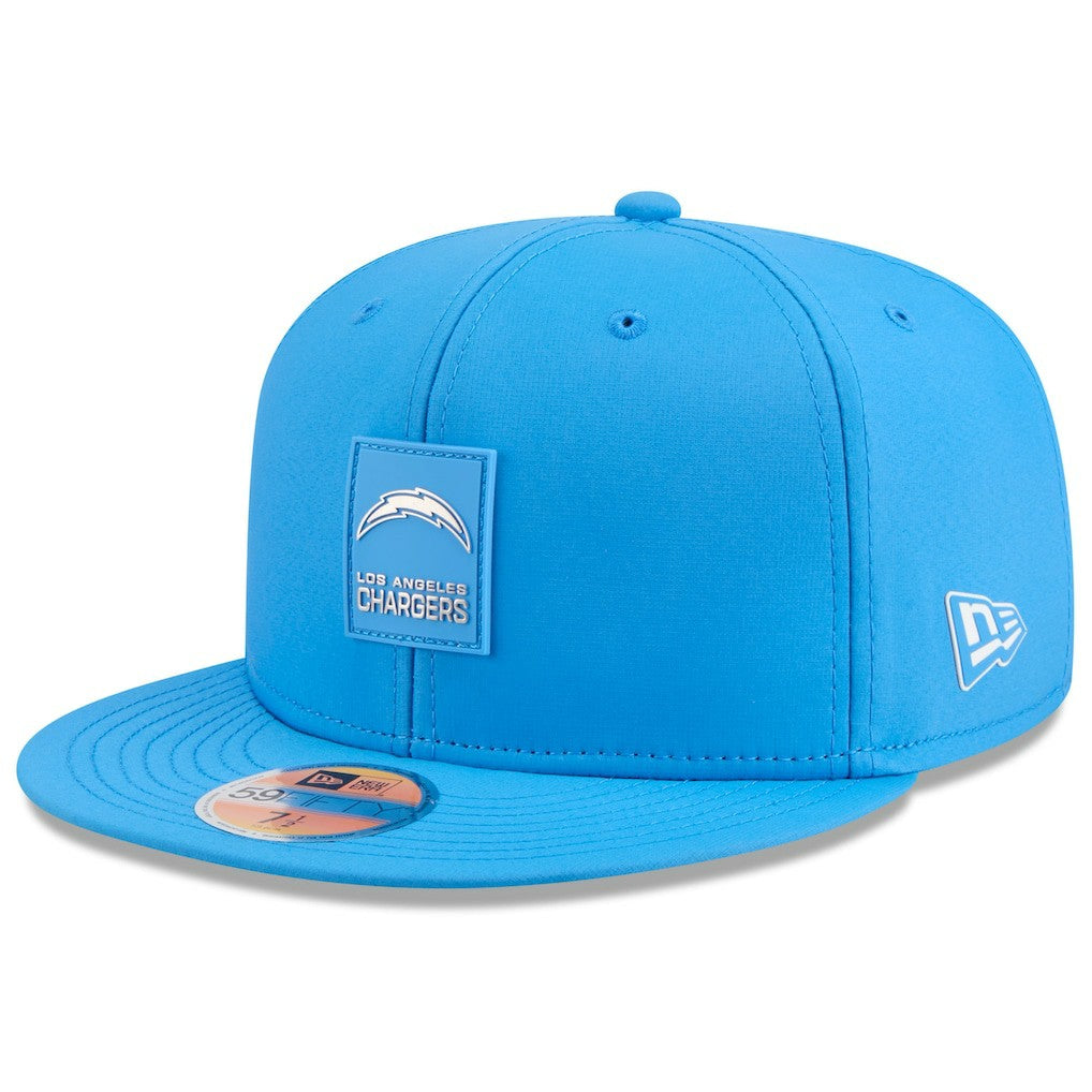 Los Angeles Chargers New Era 2025 Sideline 59FIFTY Fitted Hat Powder Blue - NFL