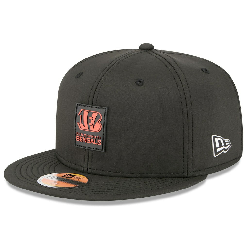 Cincinnati Bengals New Era 2025 Sideline 59FIFTY Fitted Hat Black - NFL