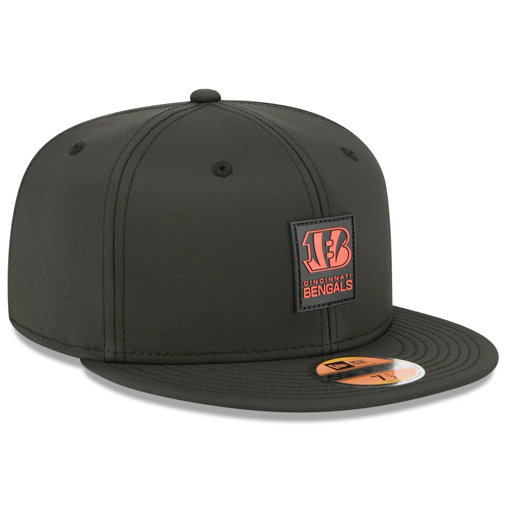 Cincinnati Bengals New Era 2025 Sideline 59FIFTY Fitted Hat Black - NFL