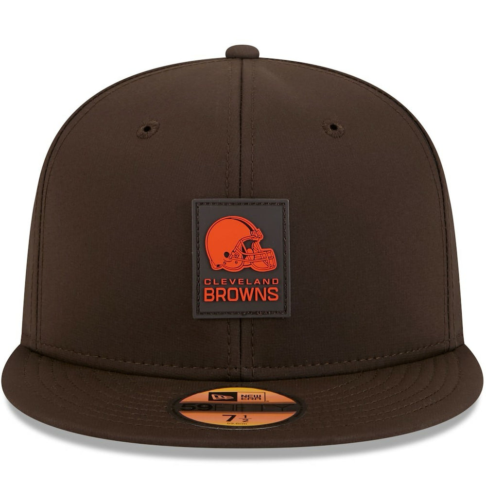 Cleveland Browns New Era 2025 Sideline 59FIFTY Fitted Hat Brown - NFL