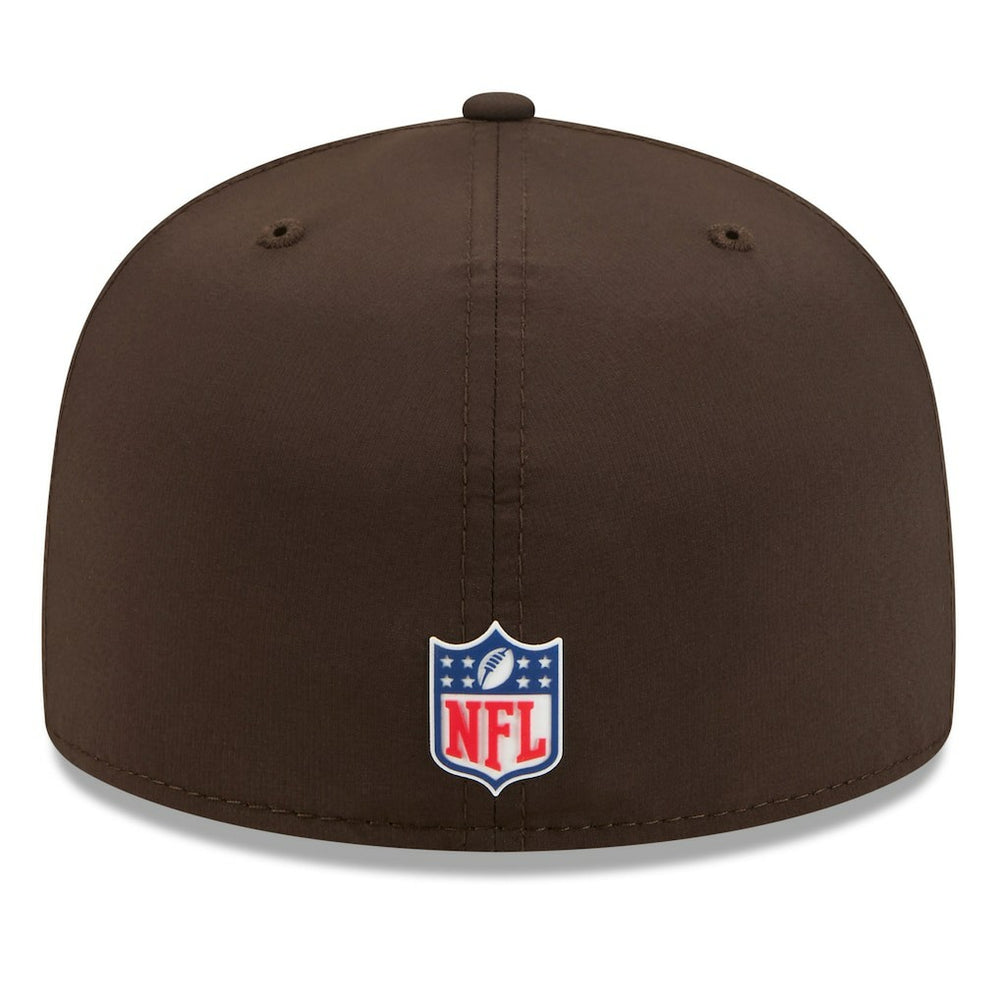 Cleveland Browns New Era 2025 Sideline 59FIFTY Fitted Hat Brown - NFL