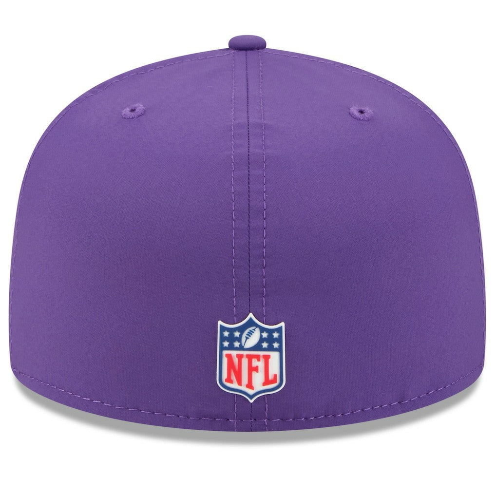 Minnesota Vikings New Era 2025 Sideline 59FIFTY Fitted Hat Purple - NFL