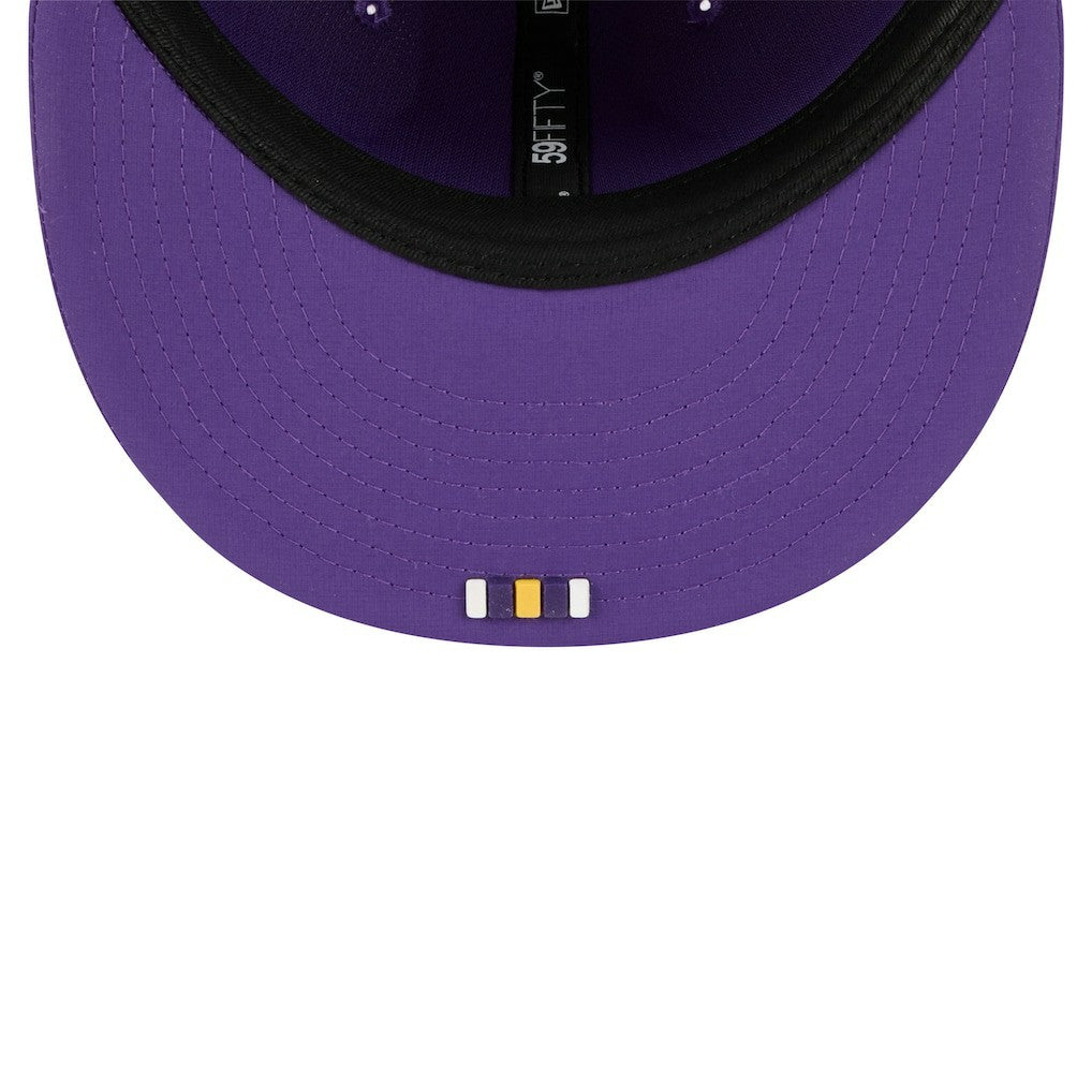Minnesota Vikings New Era 2025 Sideline 59FIFTY Fitted Hat Purple - NFL