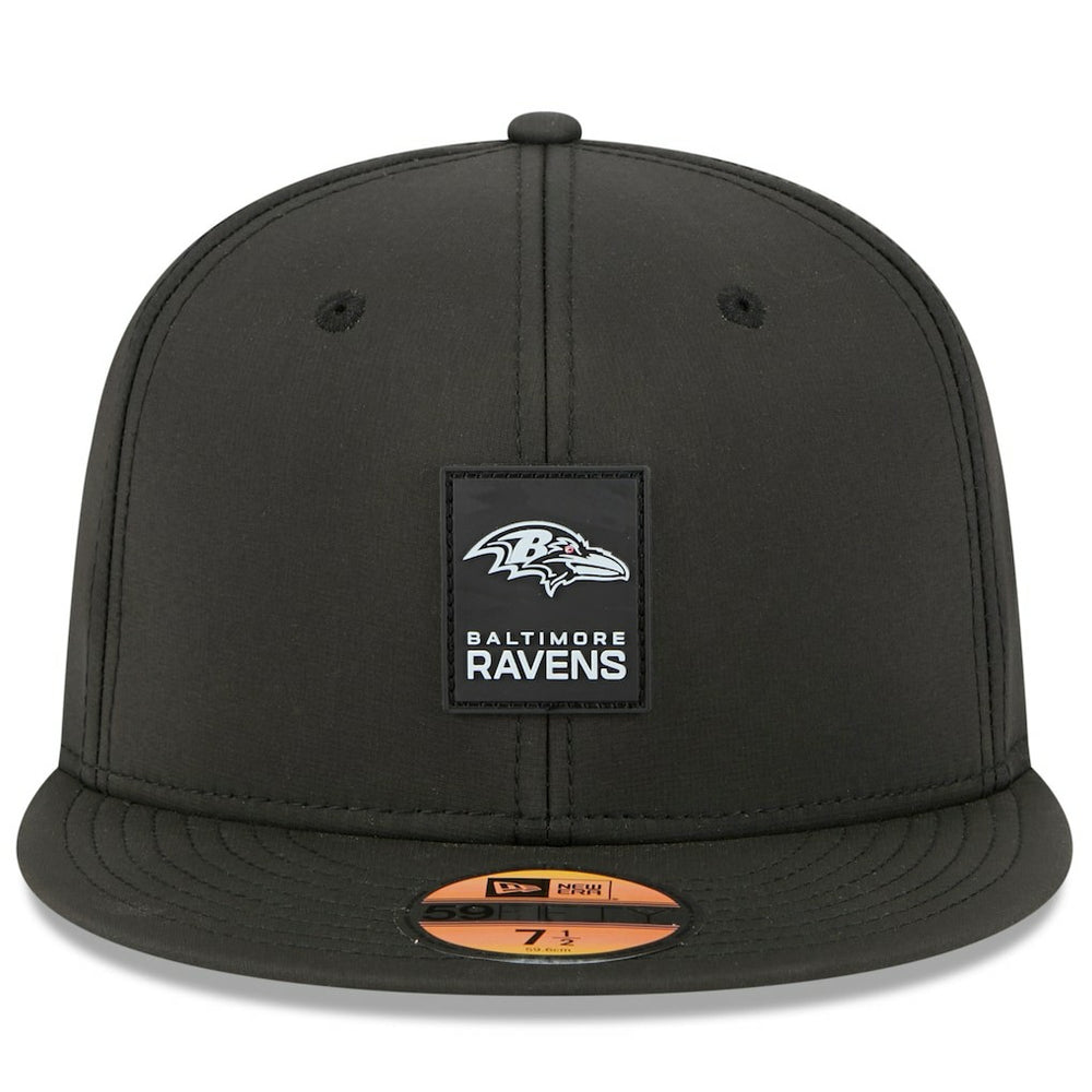 Baltimore Ravens New Era 2025 Sideline 59FIFTY Fitted Hat Black - NFL