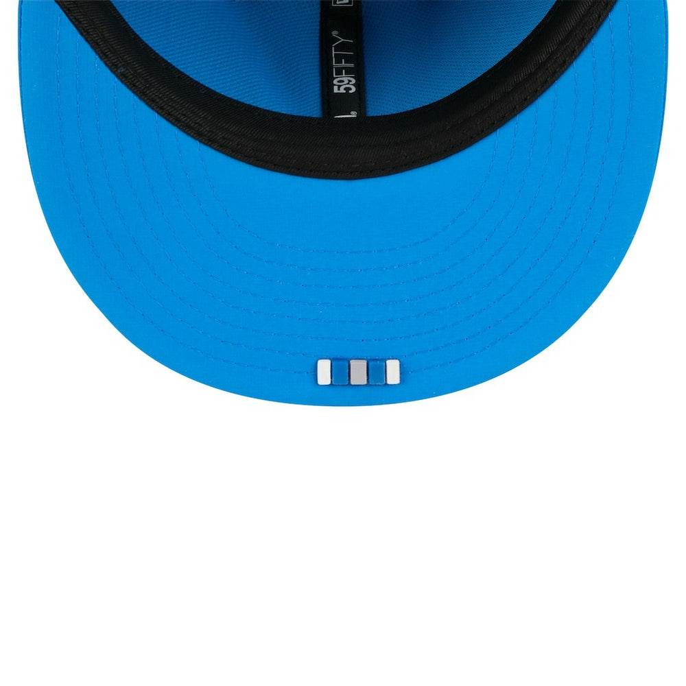 Detroit Lions New Era 2025 Sideline 59FIFTY Fitted Hat Blue - NFL