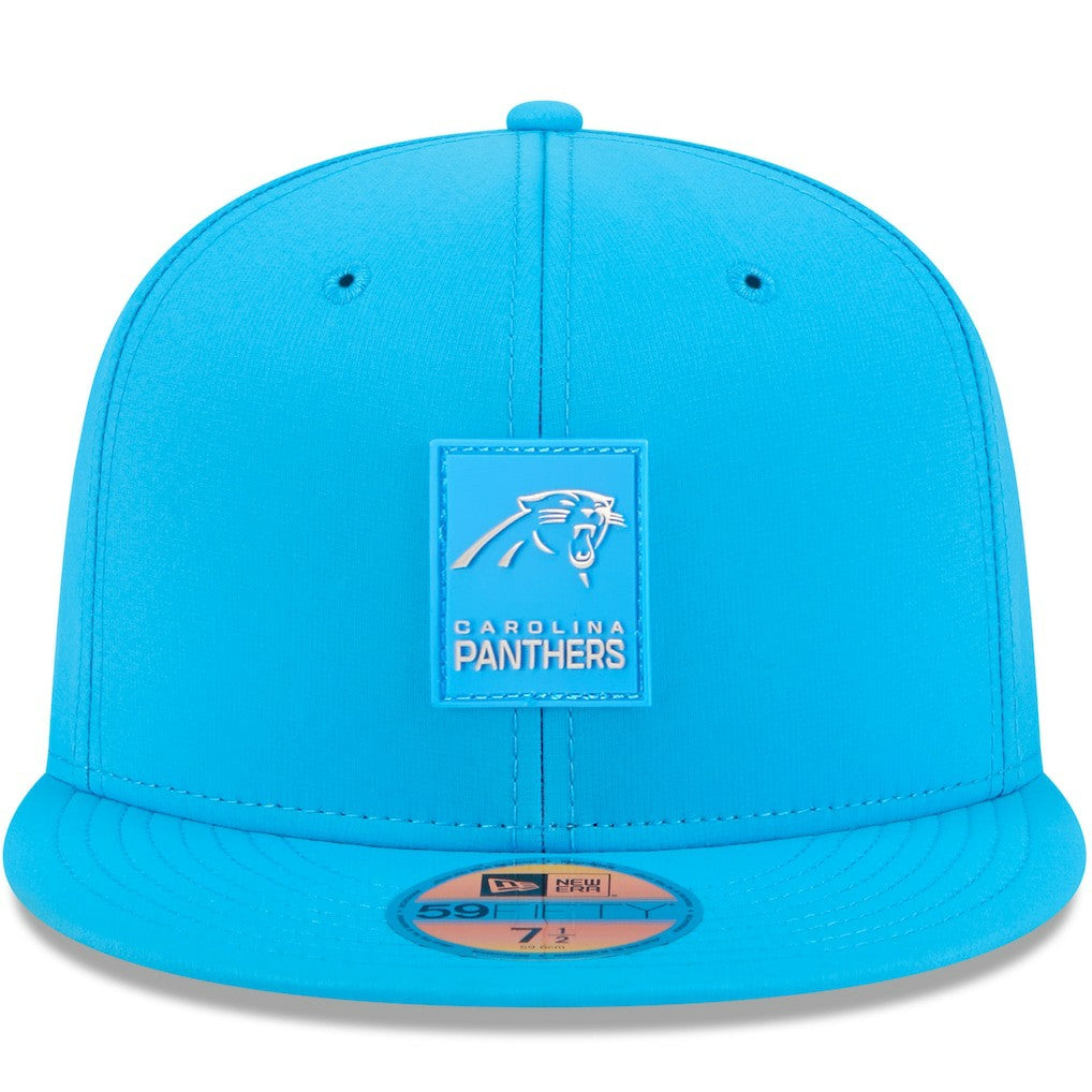 Carolina Panthers New Era 2025 Sideline 59FIFTY Fitted Hat Blue - NFL