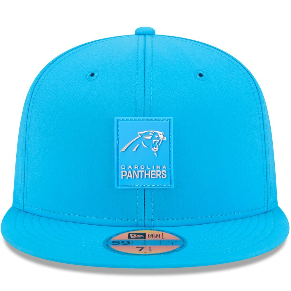 Carolina Panthers New Era 2025 Sideline 59FIFTY Fitted Hat Blue - NFL