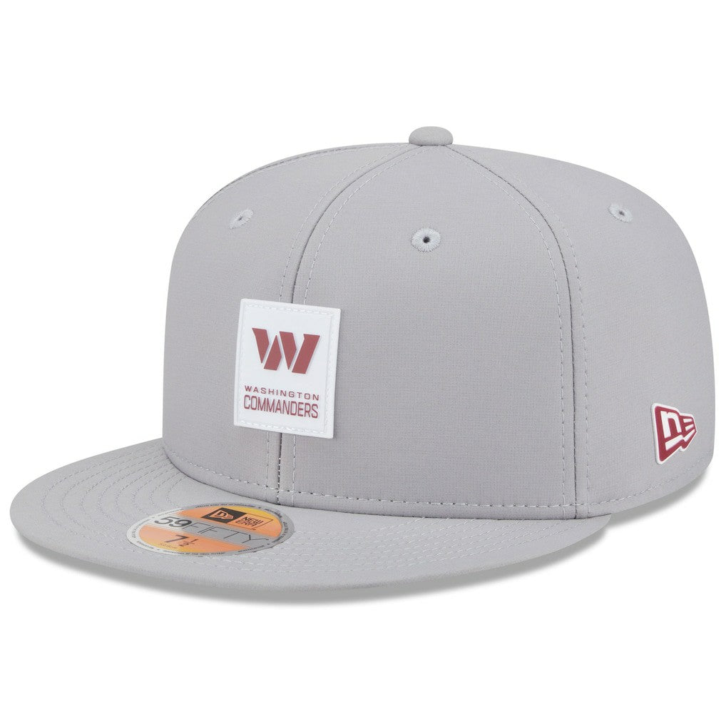 Washington Commanders New Era 2025 Sideline 59FIFTY Fitted Hat Gray - NFL