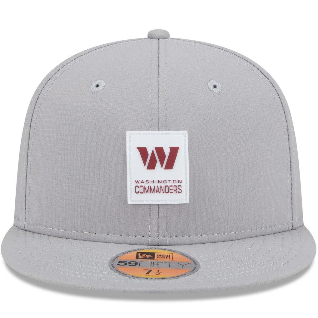 Washington Commanders New Era 2025 Sideline 59FIFTY Fitted Hat Gray - NFL