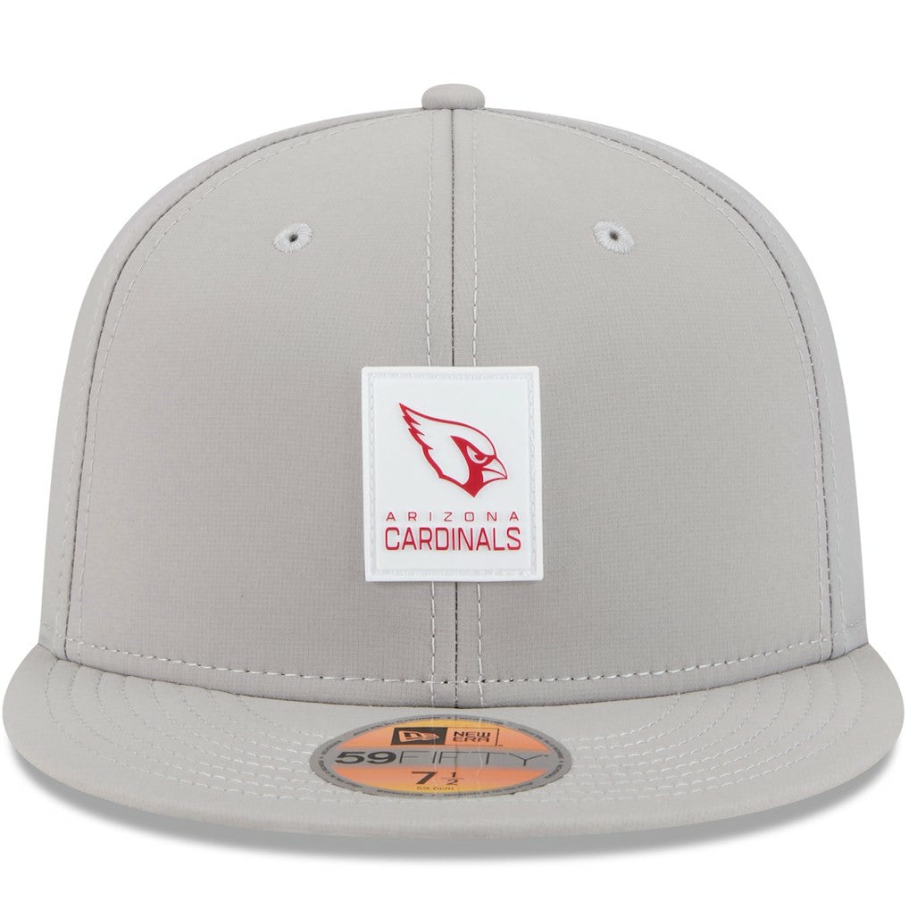 Arizona Cardinals New Era 2025 Sideline 59FIFTY Fitted Hat Gray - NFL