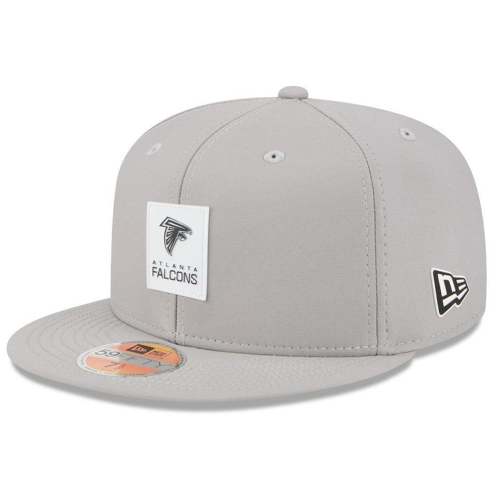 Atlanta Falcons New Era 2025 Sideline 59FIFTY Fitted Hat Gray - NFL