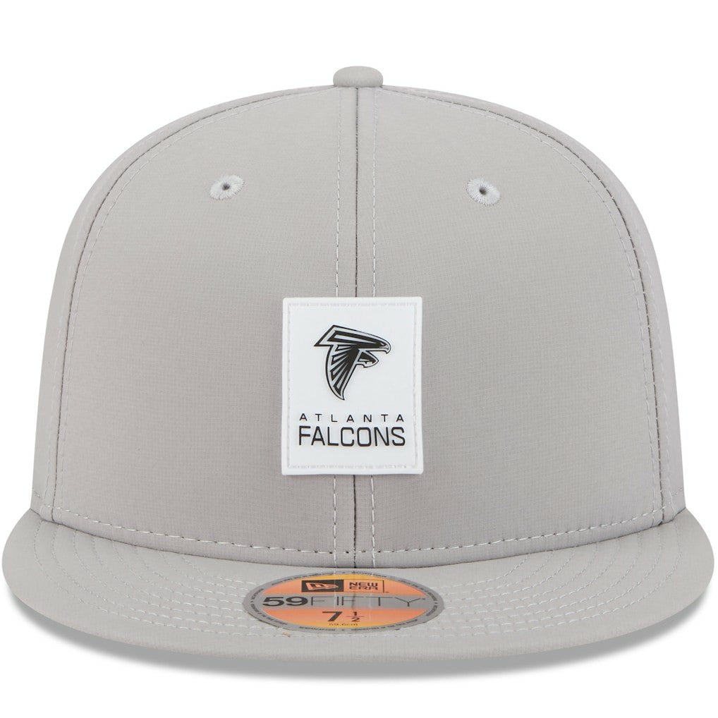 Atlanta Falcons New Era 2025 Sideline 59FIFTY Fitted Hat Gray - NFL
