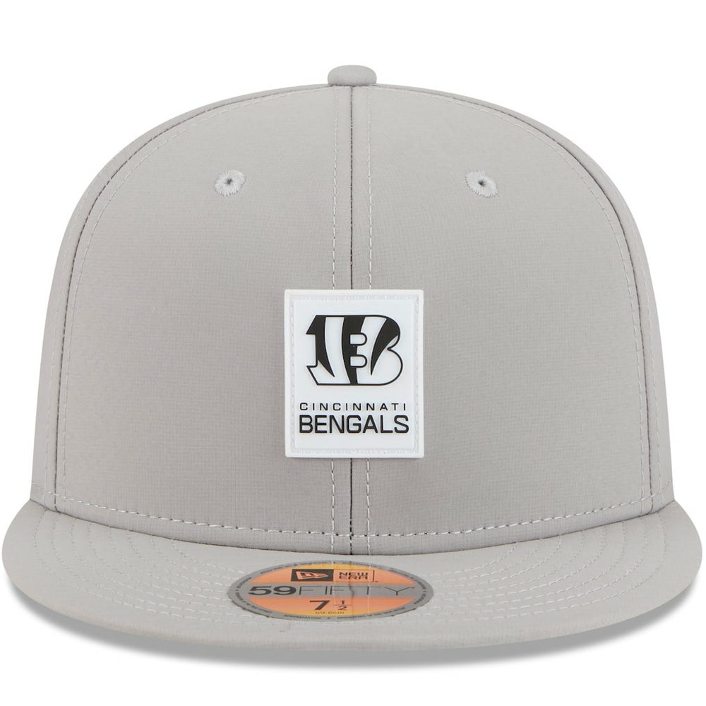 Cincinnati Bengals New Era 2025 Sideline 59FIFTY Fitted Hat Gray - NFL