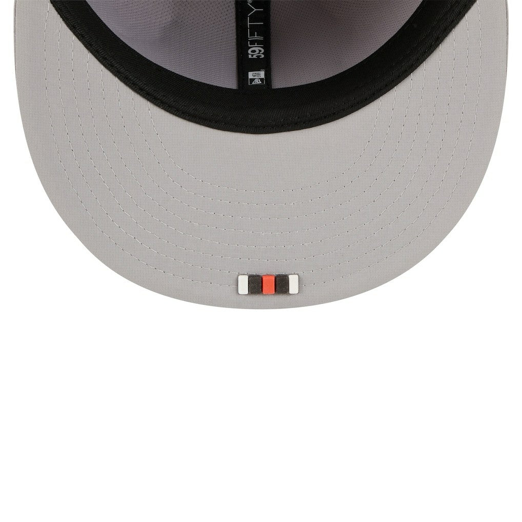 Cleveland Browns New Era 2025 Sideline 59FIFTY Fitted Hat Gray - NFL