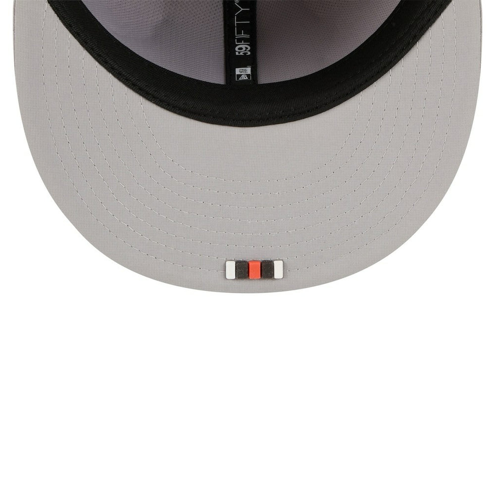 Cleveland Browns New Era 2025 Sideline 59FIFTY Fitted Hat Gray - NFL