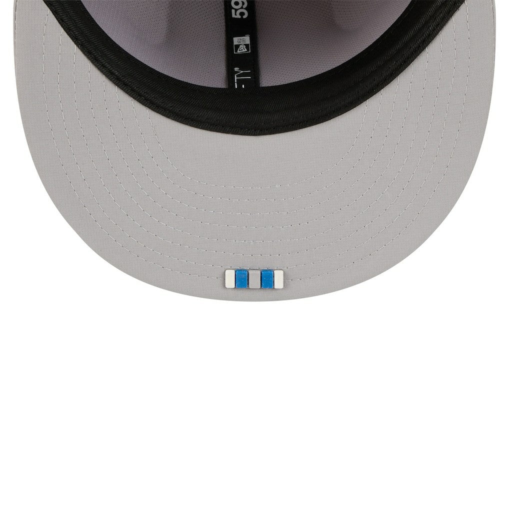 Detroit Lions New Era 2025 Sideline 59FIFTY Fitted Hat Gray - NFL
