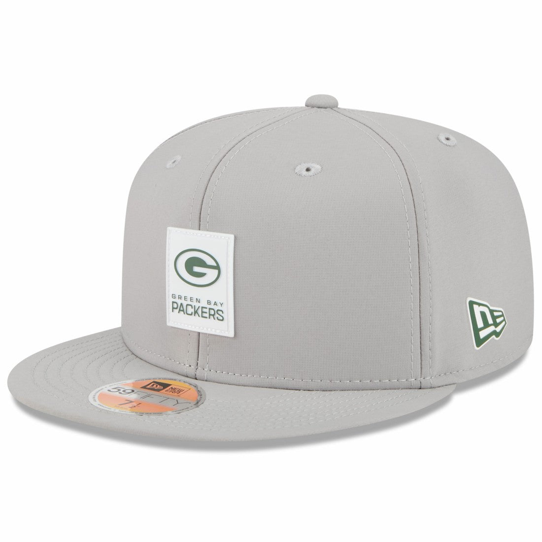Green Bay Packers New Era 2025 Sideline 59FIFTY Fitted Hat Gray - NFL