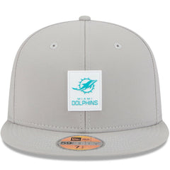 Miami Dolphins New Era 2025 Sideline 59FIFTY Fitted Hat Gray - NFL