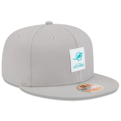 Miami Dolphins New Era 2025 Sideline 59FIFTY Fitted Hat Gray - NFL