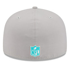 Miami Dolphins New Era 2025 Sideline 59FIFTY Fitted Hat Gray - NFL
