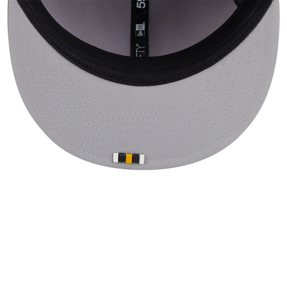Pittsburgh Steelers New Era 2025 Sideline 59FIFTY Fitted Hat Gray - NFL