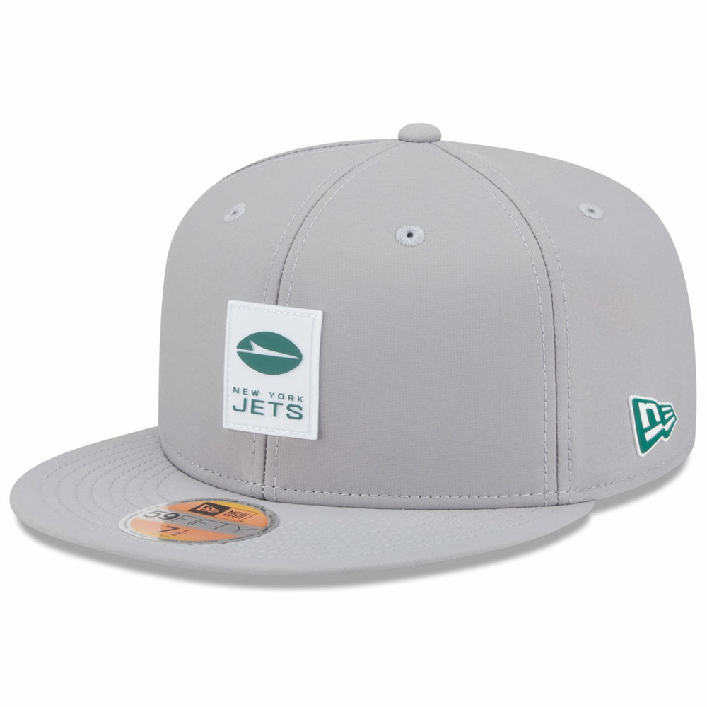 New York Jets New Era 2025 Sideline 59FIFTY Fitted Hat Gray - NFL