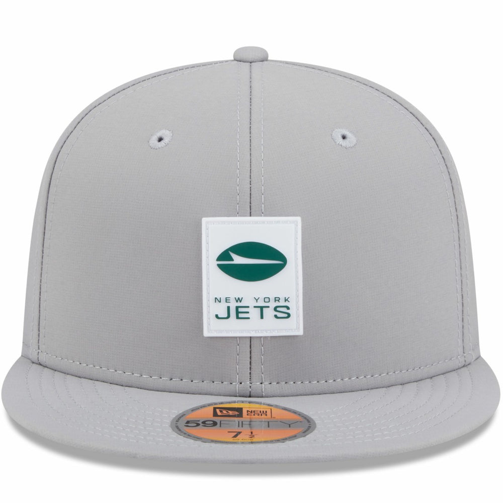 New York Jets New Era 2025 Sideline 59FIFTY Fitted Hat Gray - NFL