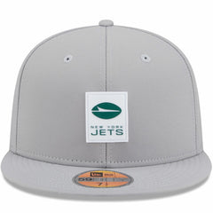 New York Jets New Era 2025 Sideline 59FIFTY Fitted Hat Gray - NFL
