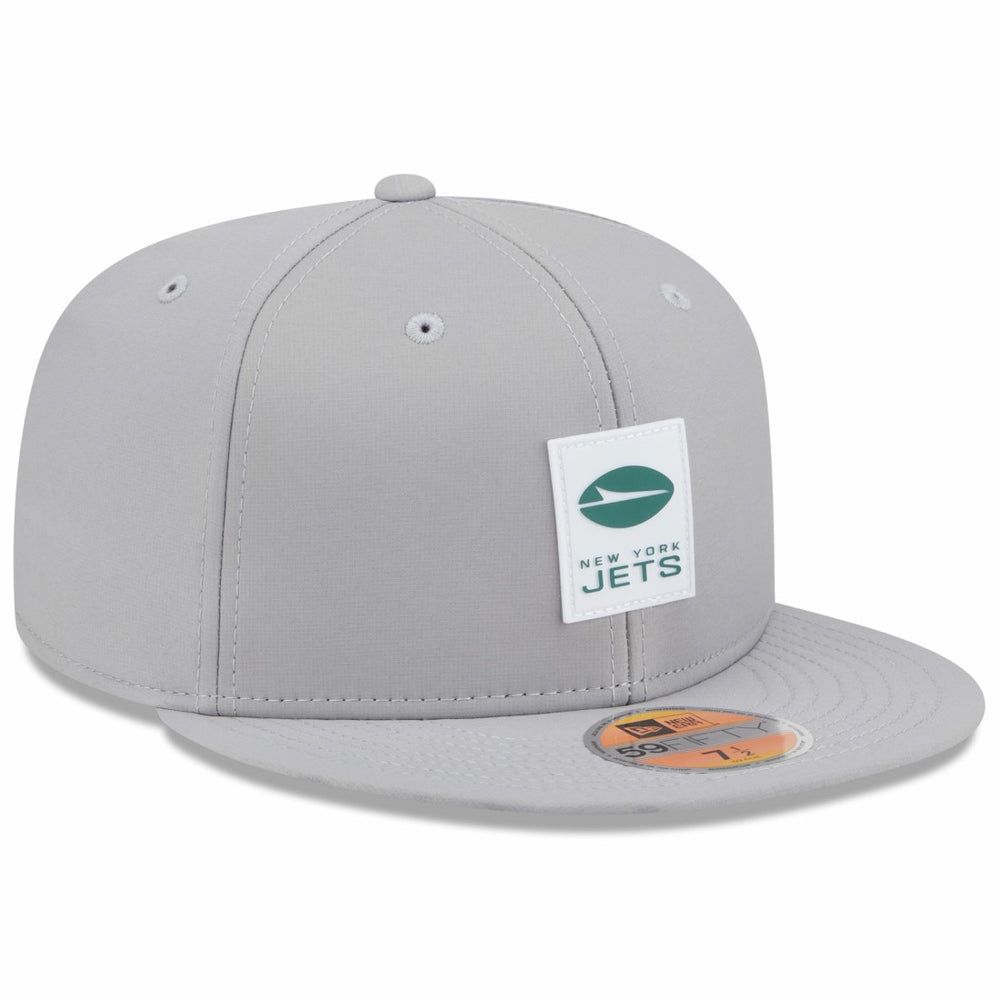 New York Jets New Era 2025 Sideline 59FIFTY Fitted Hat Gray - NFL
