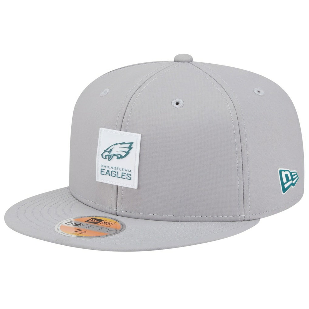 Philadelphia Eagles New Era 2025 Sideline 59FIFTY Fitted Hat Gray - NFL