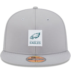 Philadelphia Eagles New Era 2025 Sideline 59FIFTY Fitted Hat Gray - NFL