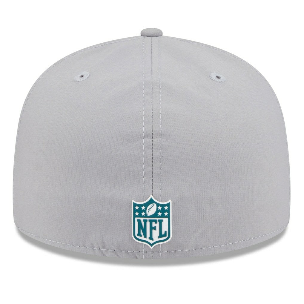 Philadelphia Eagles New Era 2025 Sideline 59FIFTY Fitted Hat Gray - NFL