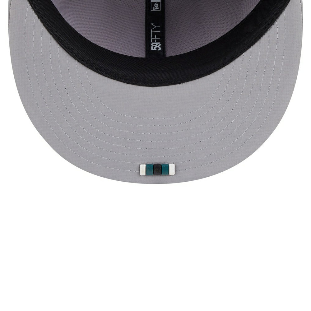 Philadelphia Eagles New Era 2025 Sideline 59FIFTY Fitted Hat Gray - NFL